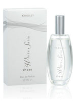 Sheer White Satin Yardley for women