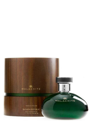 Malachite Banana Republic for women perfume bottle - floral fragrance with green notes - luxury scent - shop now