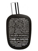Comme des Garcons 2 Silver Words Comme des Garcons for women and men