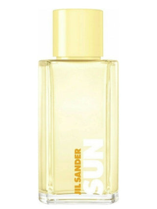 Sun Sea Salt & Genista Jil Sander perfume for women - refreshing fragrance bottle on white background