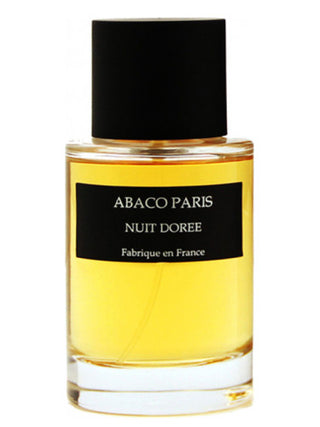 Abaco Paris Nuit Dorée Perfume for Women and Men - Fragrance Bottle Image