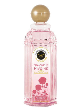 Christine Darvin Eau de Cologne Fraîcheur Pivoine Perfume for Women - Refreshing Floral Scent - Buy Online