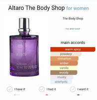 Altaro The Body Shop for women