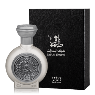 Premium T03 Taif Al Emarat Unisex Perfume - Amber, Pine, White Rose, Vanilla Fragrance in Box