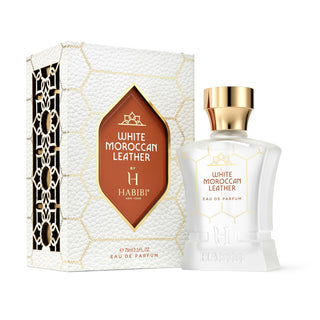 White Moroccan Leather Habibi NY Unisex Perfume - Buy Online | Habibiny.com